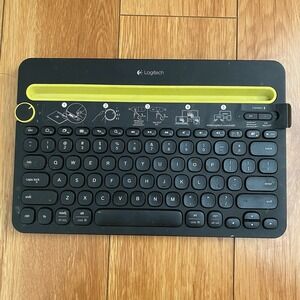 Logitech K480 Bluetooth Wireless Black Mini Multi-Device Keyboard Mac Windows